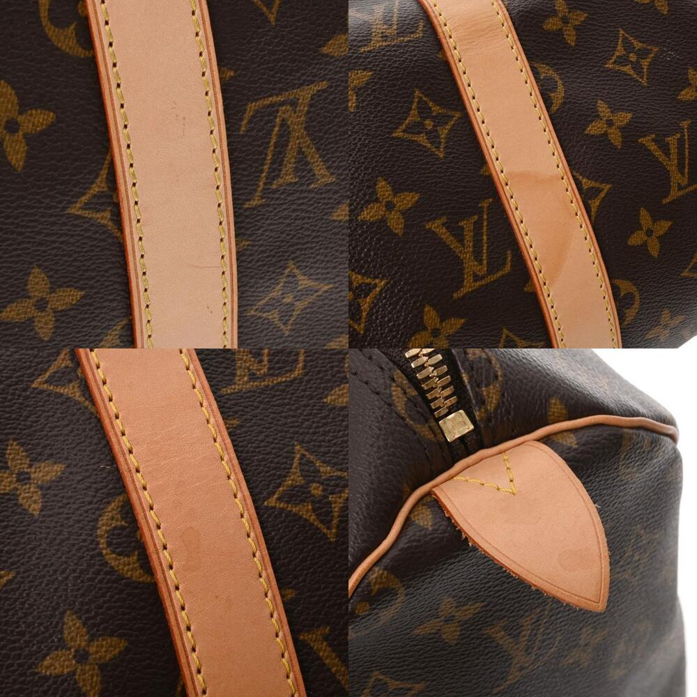 Louis Vuitton Monogram Keepall Brown Canvas Boston Bag - Picture 10 of 11
